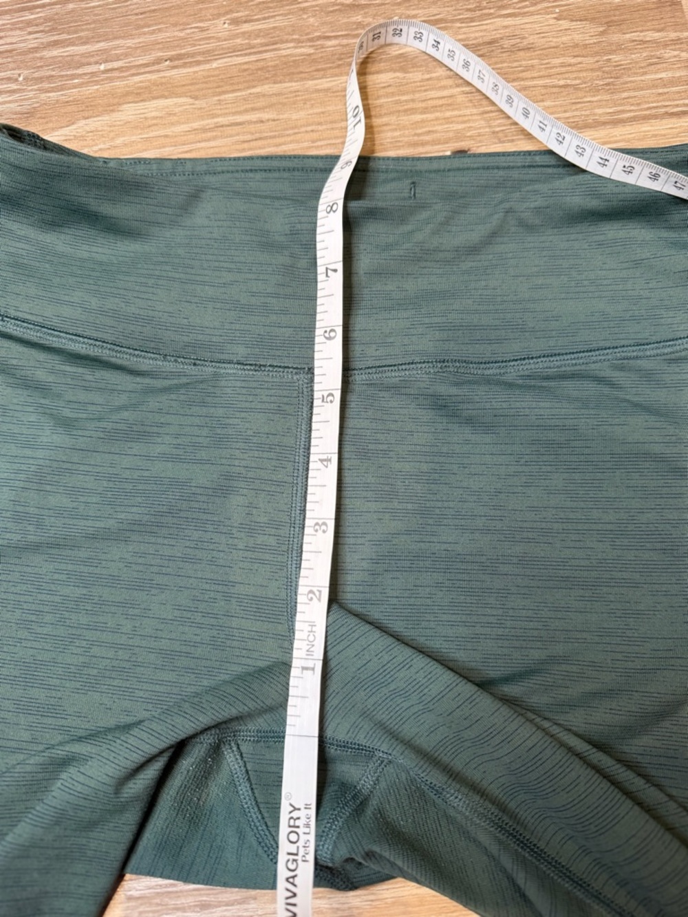 Outdoor Voices Cropped Athletic Leggings Evergreen Size M - Picture 6 of 7